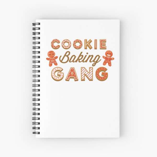 Item preview, Cookie Baking Crew Gang Christmas Xmas Santa Gingerbread Cute Cookie Exchange Swap Bakers Bake  designed and sold by gkao.