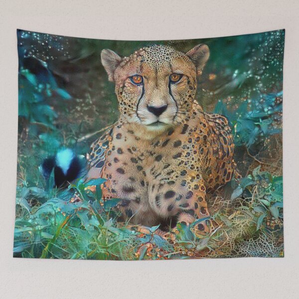 Item preview, Redreaming Extinction Series: Cheetah 1 designed and sold by WENDY BANDURSKI-MILLER.