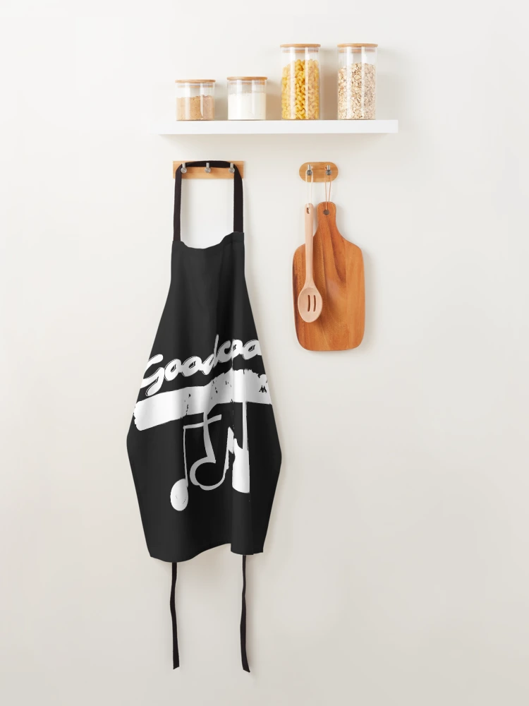 Thumbnail 4 of 6, Apron, Goodcool Monochrome Music designed and sold by DesignsofNote.
