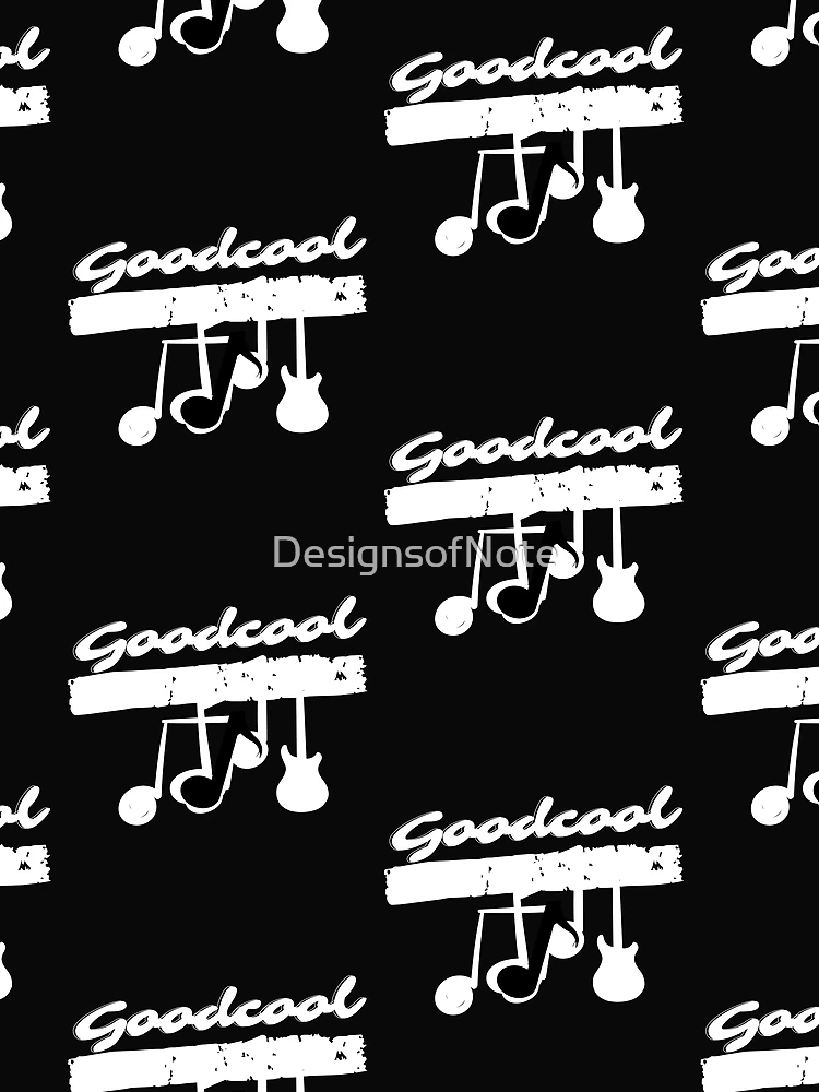 Thumbnail 3 of 3, Scarf, Goodcool Monochrome Music designed and sold by DesignsofNote.