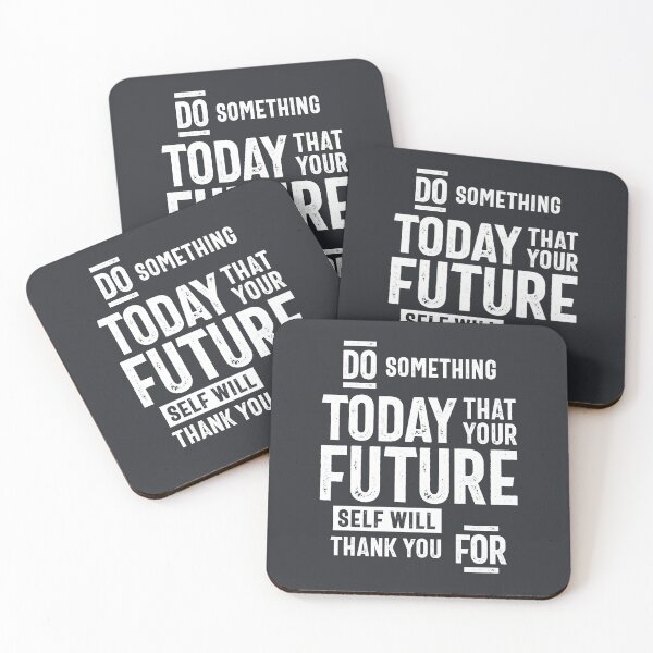 Item preview, Do Something For Your Future | Inspirational Quote designed and sold by cidolopez.