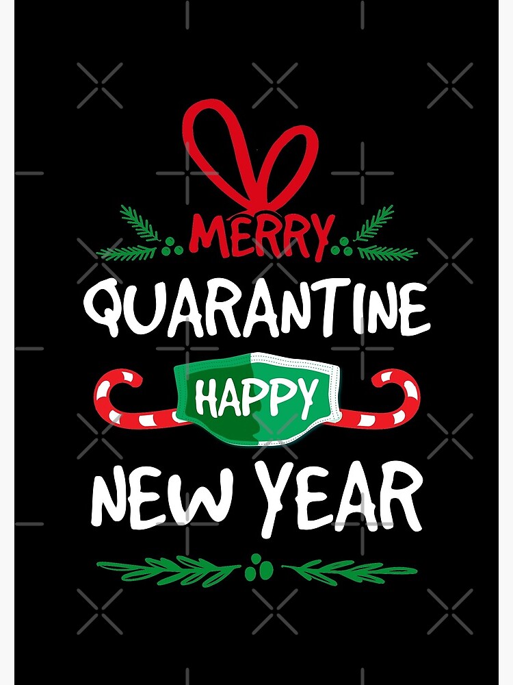 " Merry Quarantine Christmas Funny Christmas gift idea happy new year