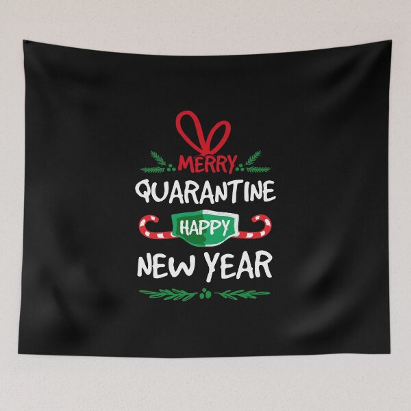 Item preview,  Merry Quarantine Christmas- Funny Christmas gift idea  happy new year designed and sold by DESIGNNOUR.