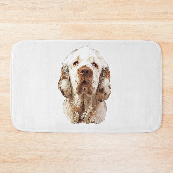 Item preview, Clumber Spaniel Looking Gorgeous! designed and sold by ElegantCat.