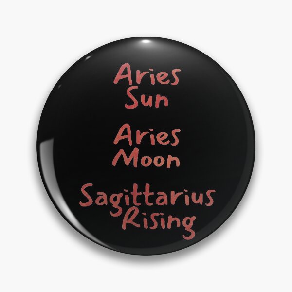 Item preview, Aries Sun Aries Moon Sagittarius Rising Text designed and sold by leomooncreates.