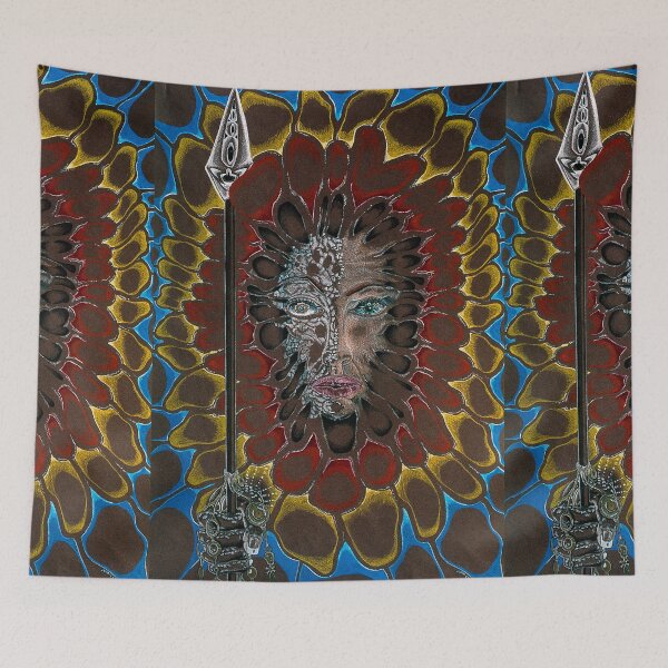 Item preview, Carnival Warrior - Protruding out of the picture   designed and sold by Jean Claude Salvatori.