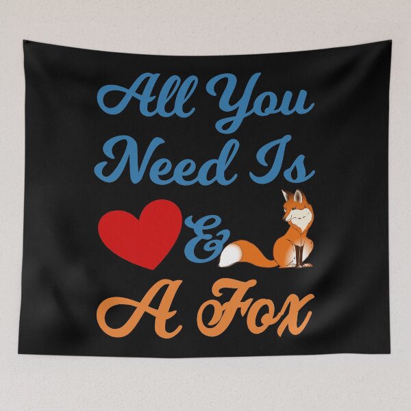 Item preview, All i need is a Fox designed and sold by Cute  Pawz.
