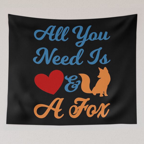 Item preview, All i need is a Fox designed and sold by Cute  Pawz.