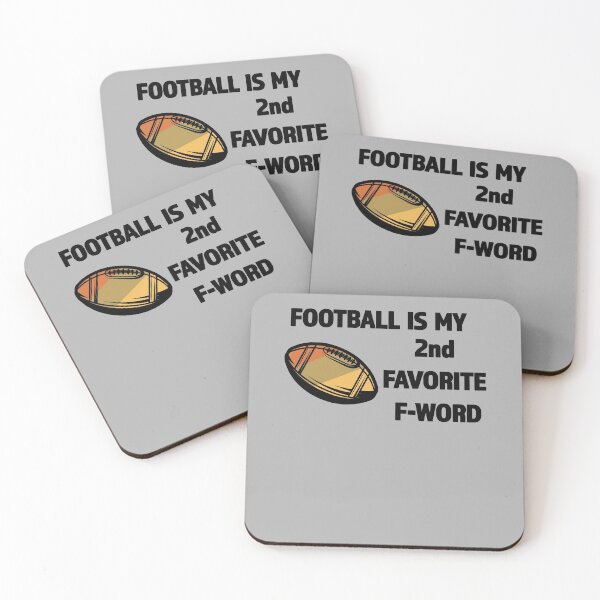 Item preview, Football Is My 2nd Favorite F-Word - Great Gift for Football Season - Black Lettering & Multi Color Design  designed and sold by Richard529.
