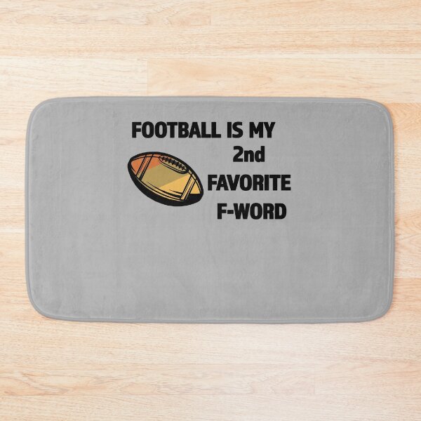 Item preview, Football Is My 2nd Favorite F-Word - Great Gift for Football Season - Black Lettering & Multi Color Design  designed and sold by Richard529.