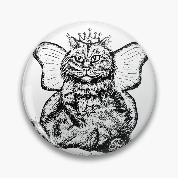 Item preview, Fairy Princess Cat Illustration designed and sold by Intergalactic Unicorn: Art by Anna Schmidt.