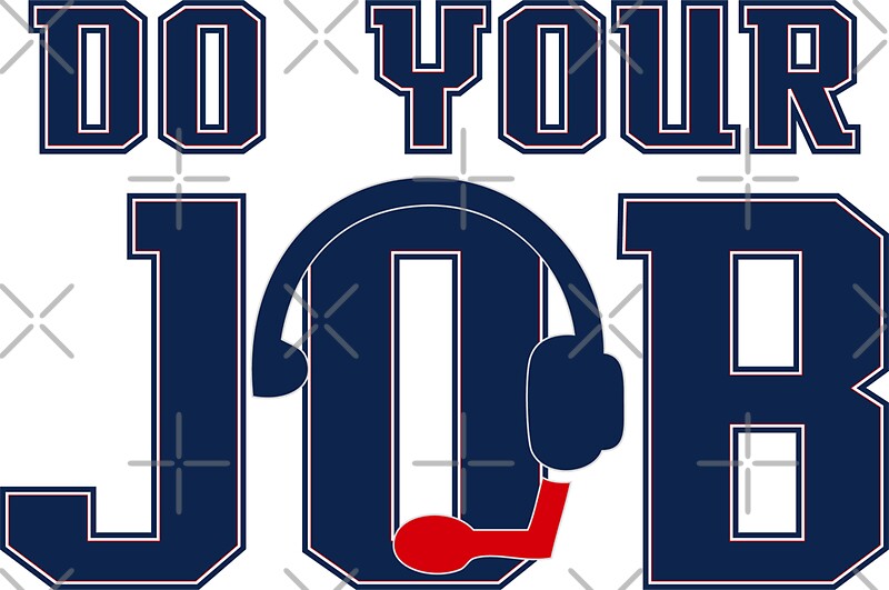 Do Your Job Stickers Redbubble
