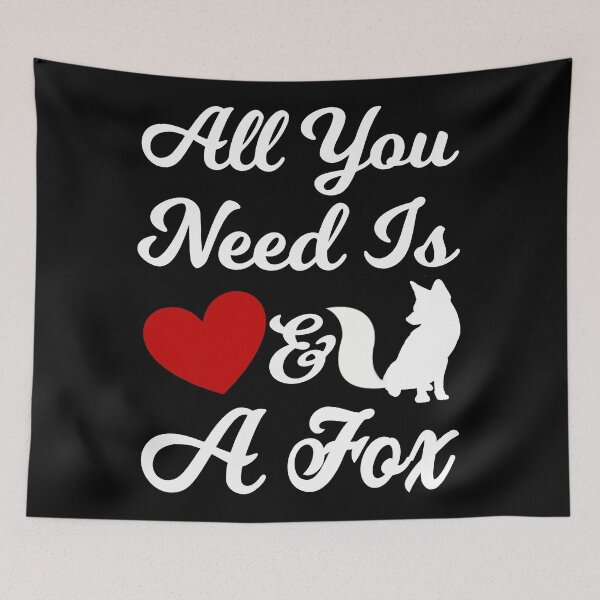 Item preview, All i need is a Fox designed and sold by Cute  Pawz.