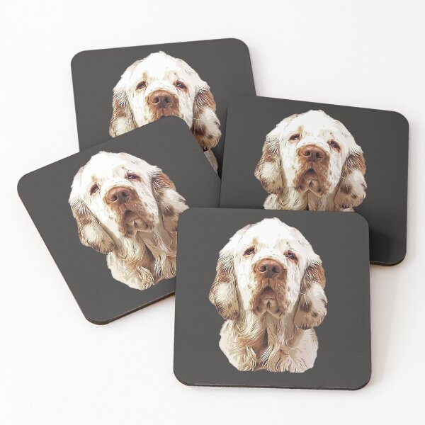 Item preview, Clumber Spaniel Looking Gorgeous! designed and sold by ElegantCat.