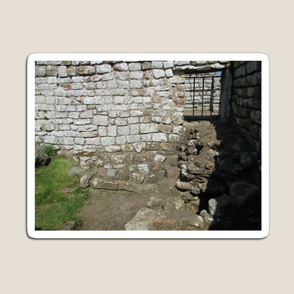 Merch #103 -- Rocks And Bricks - Shot 10 (Hadrian's Wall) Magnet