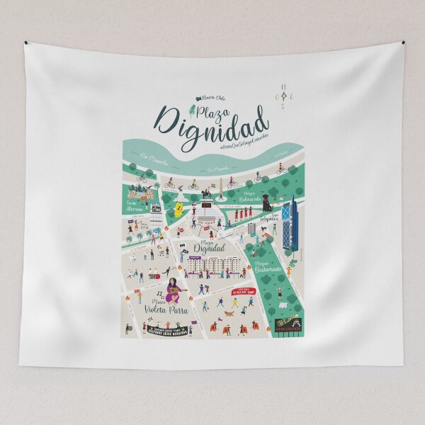 Item preview, Plaza Dignidad designed and sold by PrismasDesign.