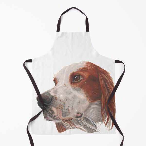 Item preview, An Irish red and white Setter designed and sold by cathyscreations.