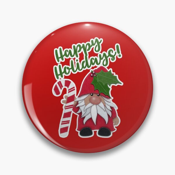 Item preview, Happy Holidays! Christmas Gnome by Cherie's Art(c)2020 designed and sold by CheriesArt.