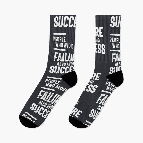 Item preview, People Who Avoid Failure Also Avoid Success | Inspirational Quote designed and sold by cidolopez.