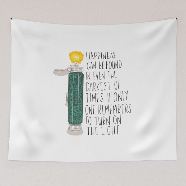 Item preview, Deluminator - Quote - Happiness Can Be Found designed and sold by jekel1hr.