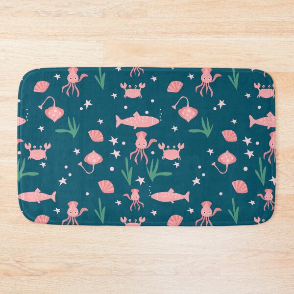 Item preview, Sea Animals pattern-blue designed and sold by Vinaerick.