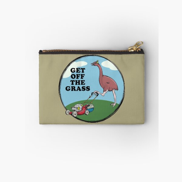 Item preview, Get off the grass Kiwi slang designed and sold by piedaydesigns.