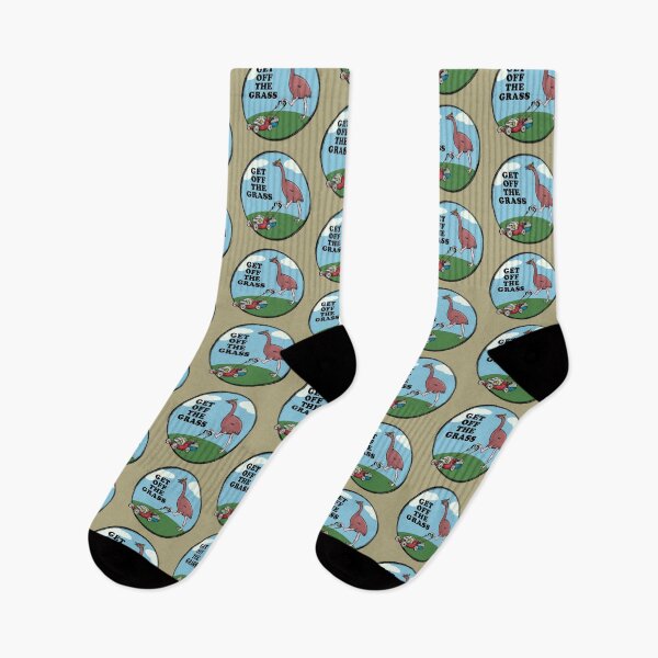 Item preview, Get off the grass Kiwi slang designed and sold by piedaydesigns.