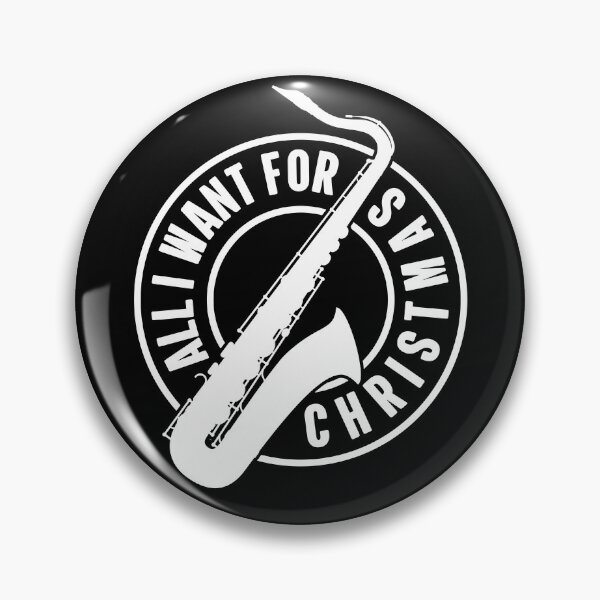 Item preview, Saxophone Lover | All I Want For Christmas Is A Brass Sax designed and sold by GravitiTees.