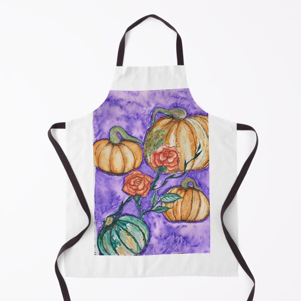 Item preview, Pumpkin autumn watercolour designed and sold by MORIANO TATTOOS.