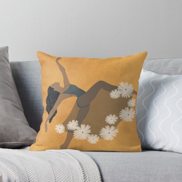 Item preview, Dancing on Flowers - Mountain View - Centering and Finding Yourself in Nature - Reconnecting Yourself - Art Illustration designed and sold by seaniekai.