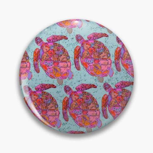 Item preview, Retro Sea Turtle designed and sold by KaitlynnGlader.