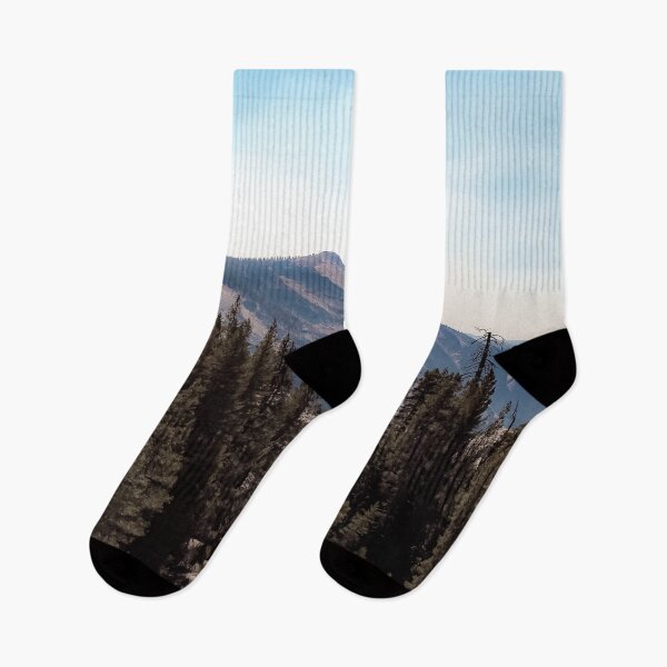 Item preview, pine tree and mountain view at Yosemite national park California USA designed and sold by Mrvell.