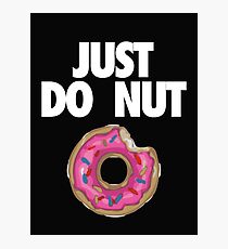 JUST DONUT - Alternate Photographic Print