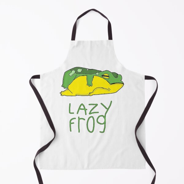 Item preview, Funny Design of a Lazy Frog That Sleeps On Its Side designed and sold by Vasyl Chernovol.