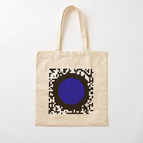 Optical illusion abstract art Cotton Tote Bag