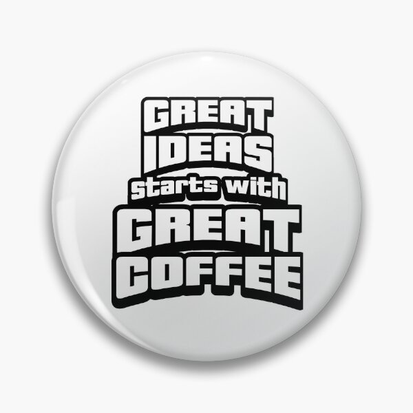Item preview, GREAT IDEAS START WITH GREAT COFFEE designed and sold by XpressoYourself.