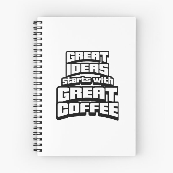 Item preview, GREAT IDEAS START WITH GREAT COFFEE designed and sold by XpressoYourself.