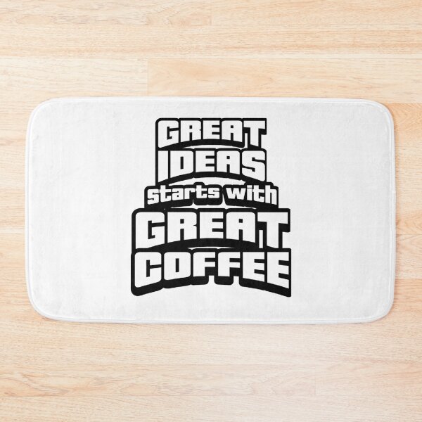 Item preview, GREAT IDEAS START WITH GREAT COFFEE designed and sold by XpressoYourself.