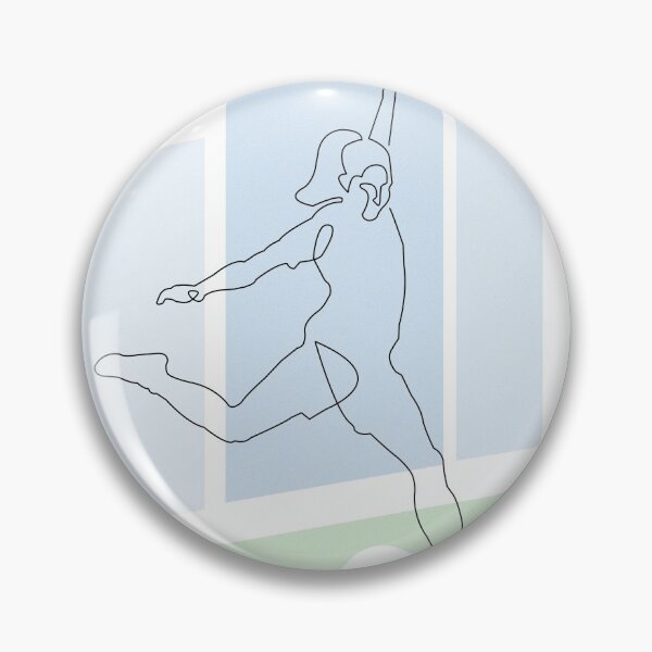 Item preview, Oneline soccer art designed and sold by Umalinha.