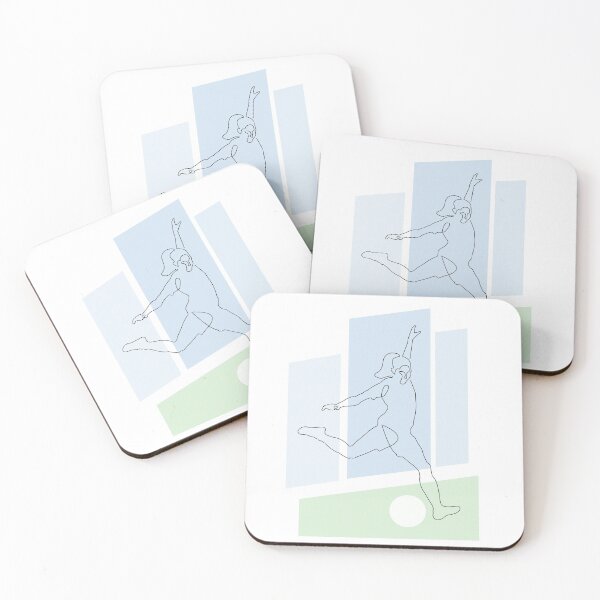Item preview, Oneline soccer art designed and sold by Umalinha.