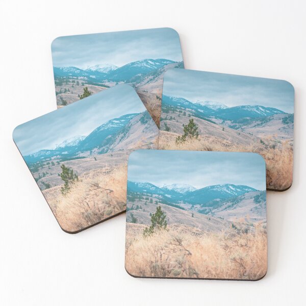 Item preview, Snowcapped Mountain View from Desert Grasslands designed and sold by Amy Mitchell.