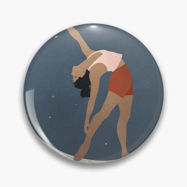 Item preview, Dancing on the Moon in a Starry Night Sky - Centering and Finding Yourself in Nature - Reconnecting Yourself - Art Illustration designed and sold by seaniekai.