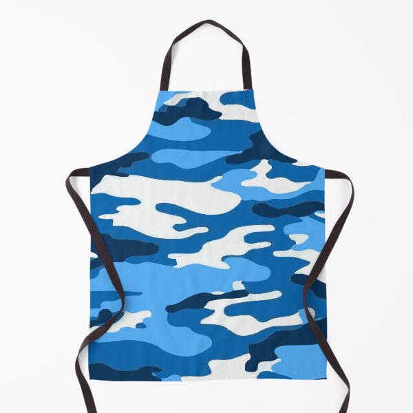 Item preview, blue camo face mask camouflage designed and sold by chunknozza.
