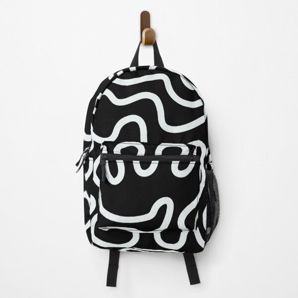 Item preview, Abstract #1 Black and White 60's Pop Art designed and sold by splashflower.