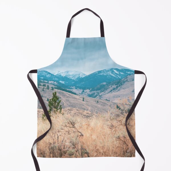 Item preview, Snowcapped Mountain View from Desert Grasslands designed and sold by Amy Mitchell.
