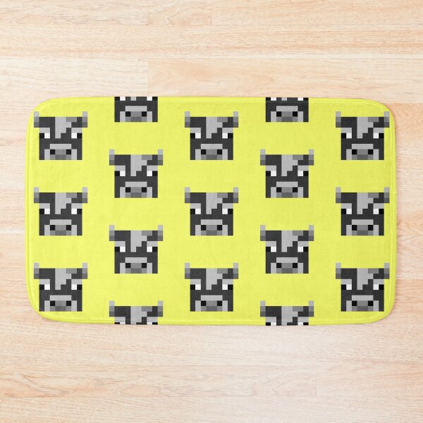 Item preview, Small Cow Head On Yellow designed and sold by Rocket-To-Pluto.