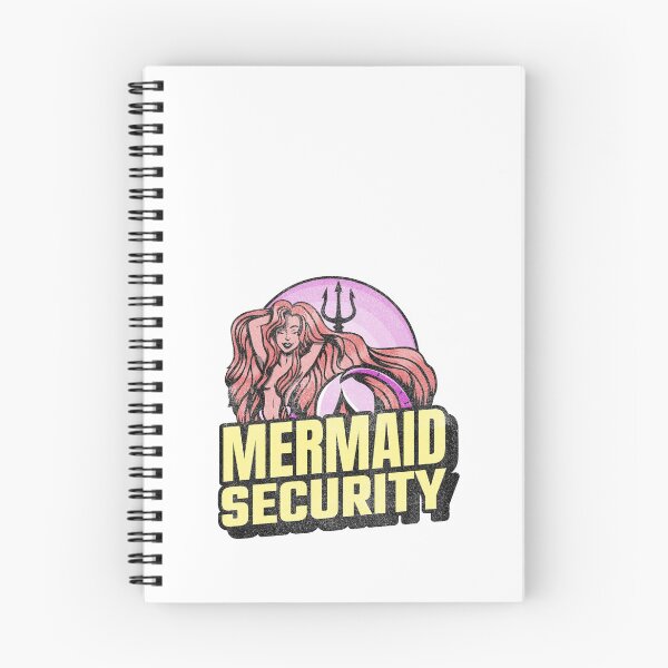 Item preview, Mermaid Security - Vintage Distressed Style designed and sold by Kaos Urbanwear.