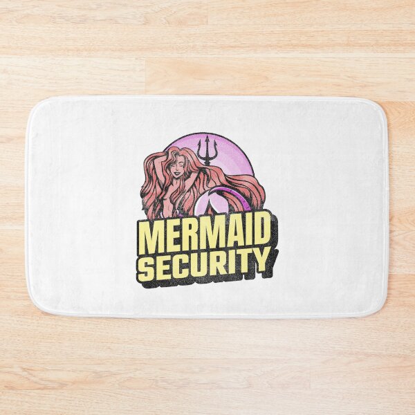Item preview, Mermaid Security - Vintage Distressed Style designed and sold by Kaos Urbanwear.