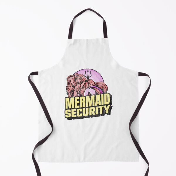 Item preview, Mermaid Security - Vintage Distressed Style designed and sold by Kaos Urbanwear.