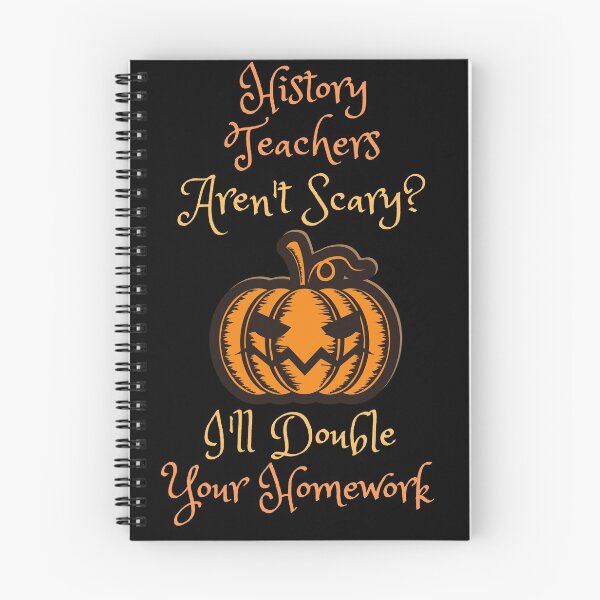 Item preview, History teacher halloween homework designed and sold by SnowballStep.